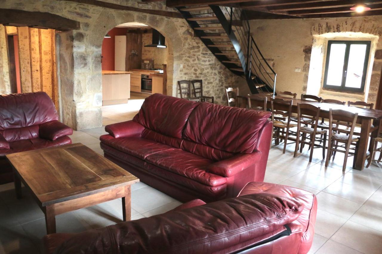 Grande Maison De Caractere En Pierres -Superbe Vue Saint-Cirgues  Exteriör bild
