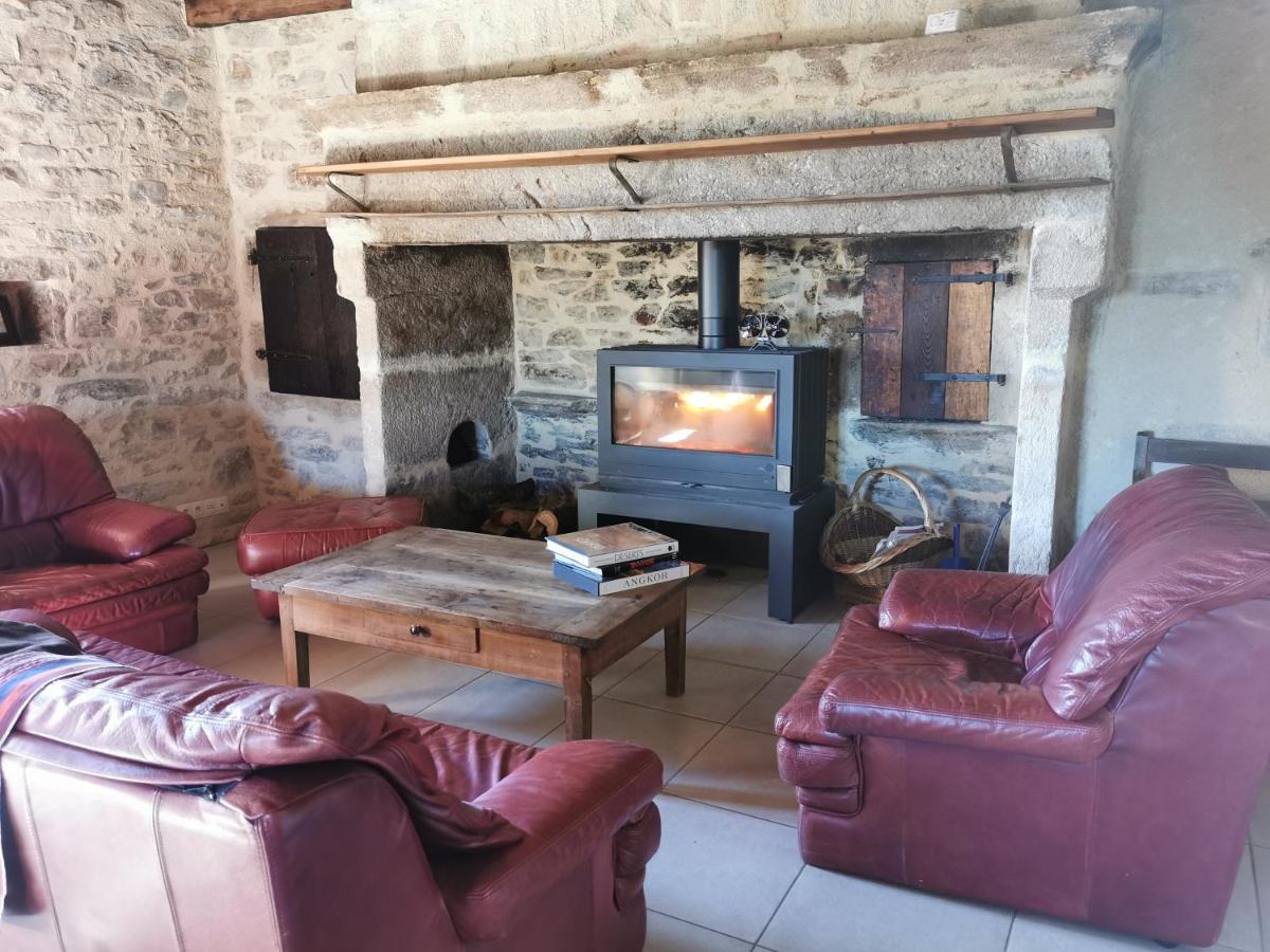 Grande Maison De Caractere En Pierres -Superbe Vue Saint-Cirgues  Exteriör bild